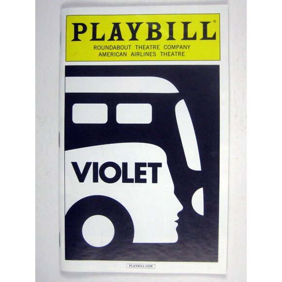 Violet Playbill 2014 Sutton Foster Colin Donald Alexander Gemignani - Picture 1 of 7
